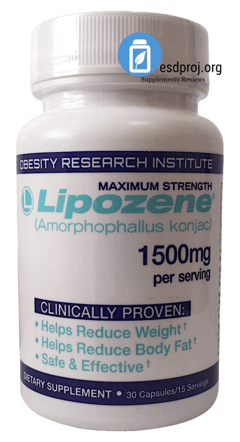 Lipozene a unique dietary supplement for slimming on the basis of